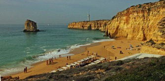 38.Badestrand bei Ferragudo